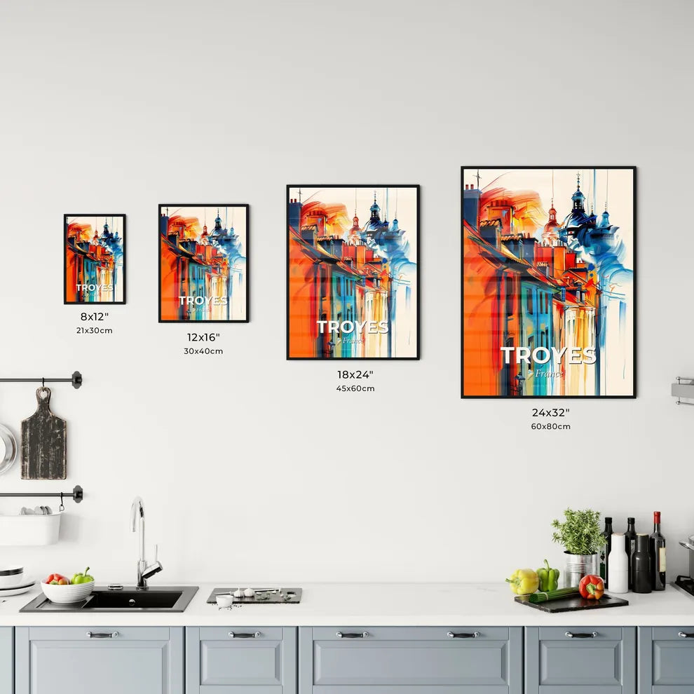 Vibrant Troyes, France Kitchen Art