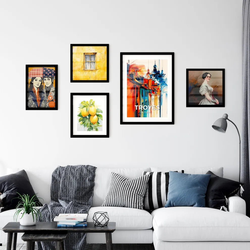 Vibrant Troyes, France Wall Art Collection