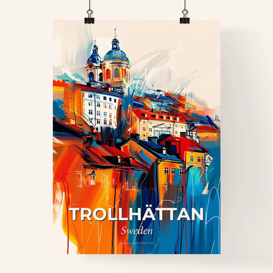 Vibrant Trollhättan, Sweden Poster