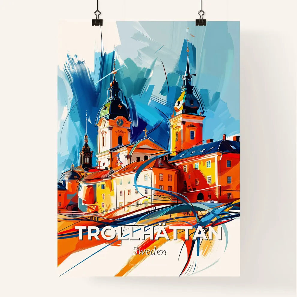 Vibrant Trollhättan, Sweden Poster