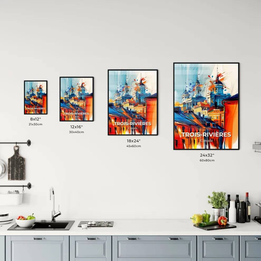 Vibrant Troi Kitchen Art