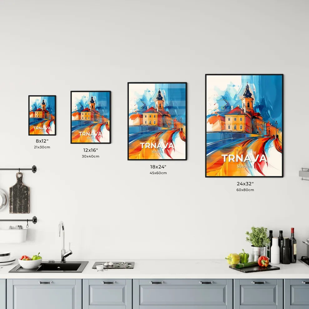 Vibrant Trnava, Slovakia Kitchen Art