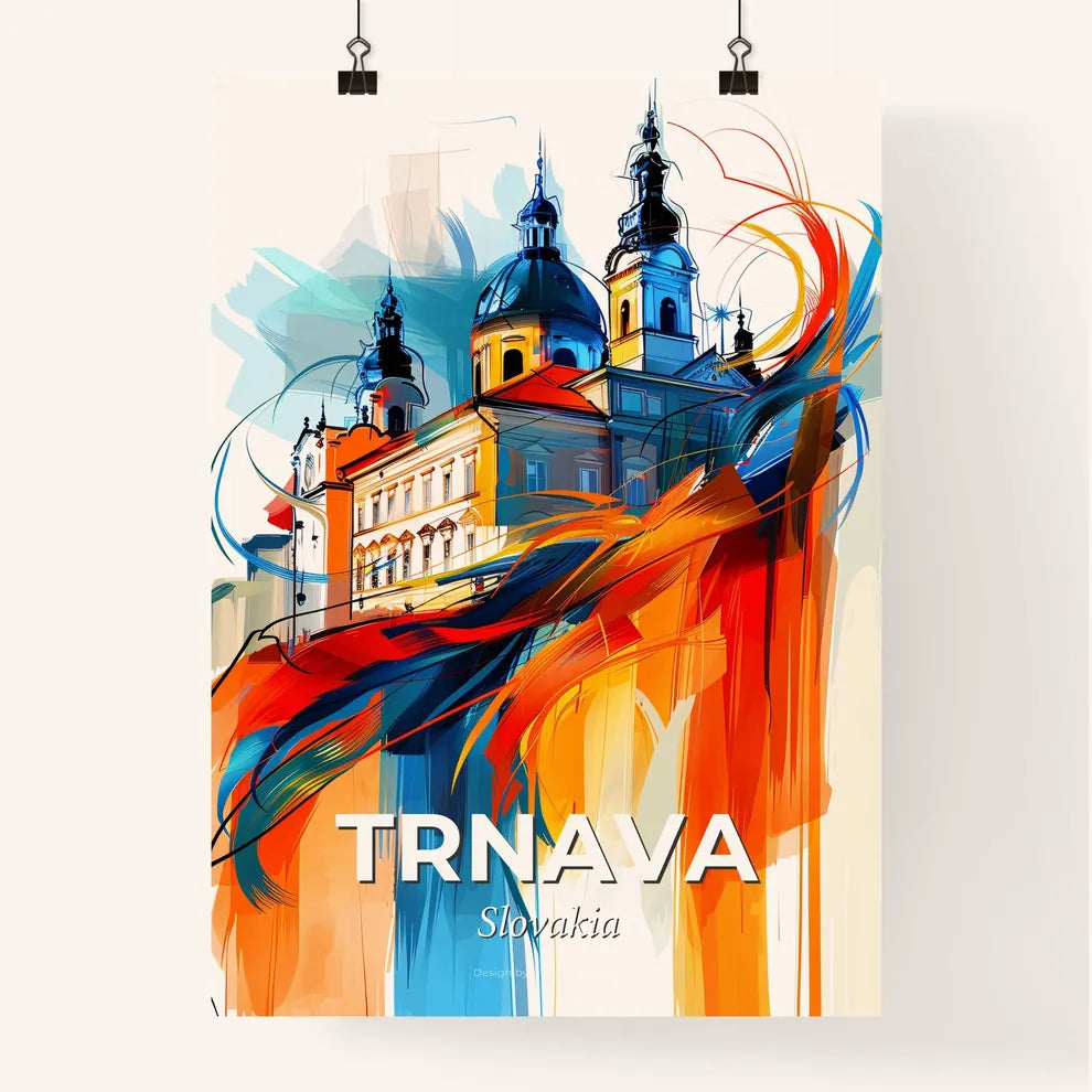 Vibrant Trnava, Slovakia Poster