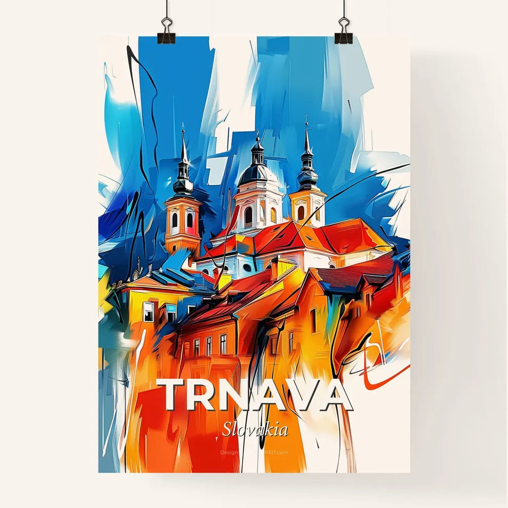Vibrant Trnava, Slovakia Poster