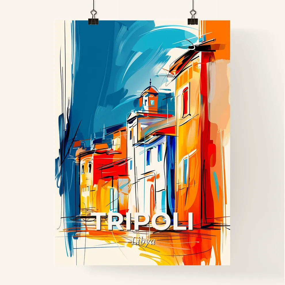 Vibrant Tripoli, Libya Poster