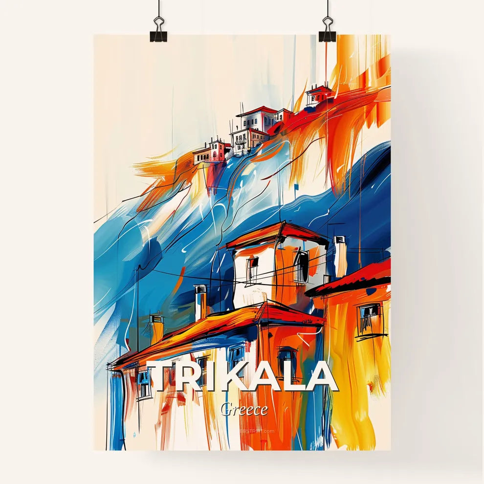 Vibrant Trikala, Greece Poster