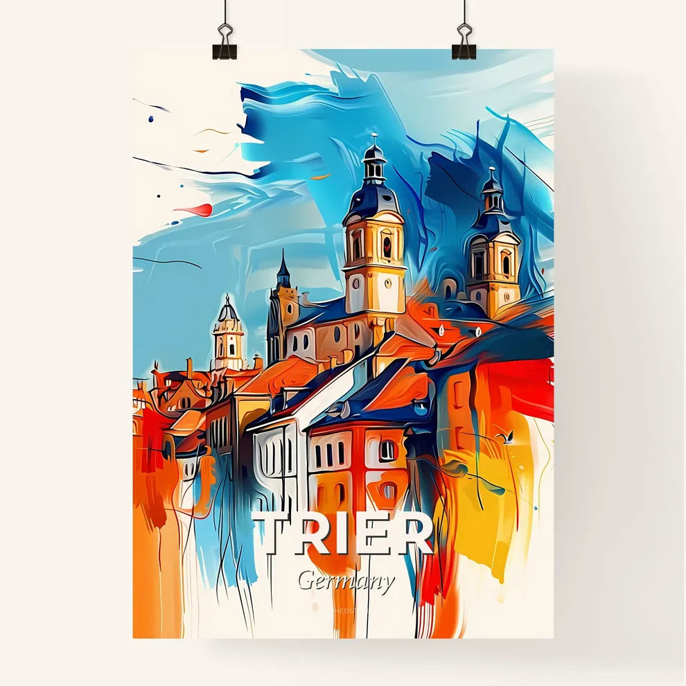 Vibrant Trier, Germany Poster