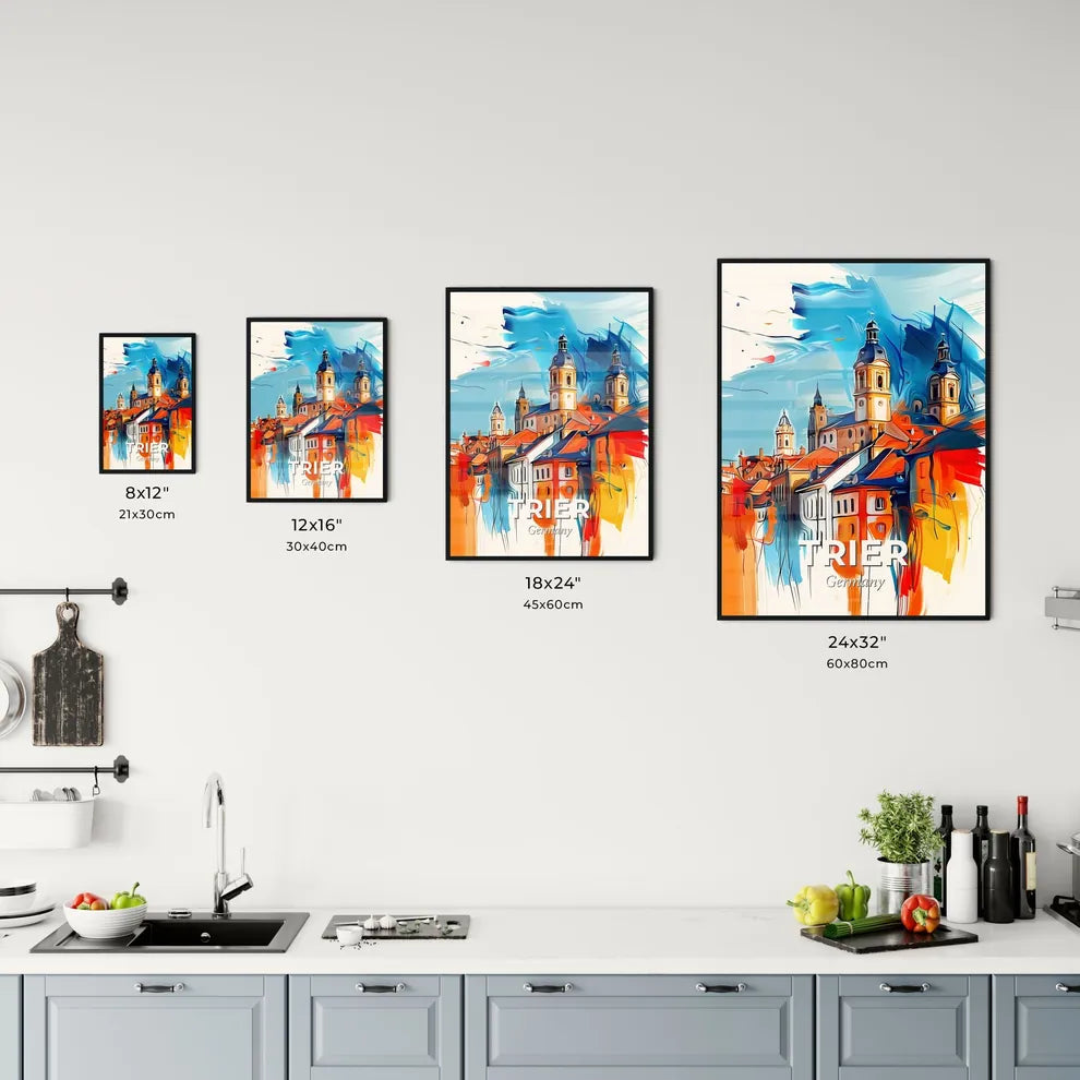 Vibrant Trier, Germany Kitchen Art