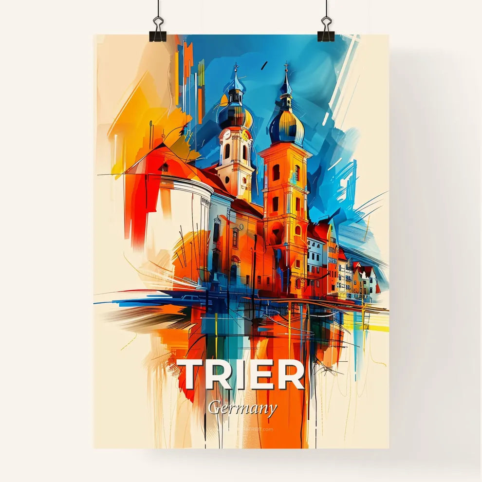 Vibrant Trier, Germany Poster