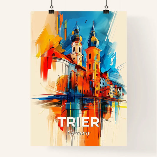 Vibrant Trier, Germany Poster
