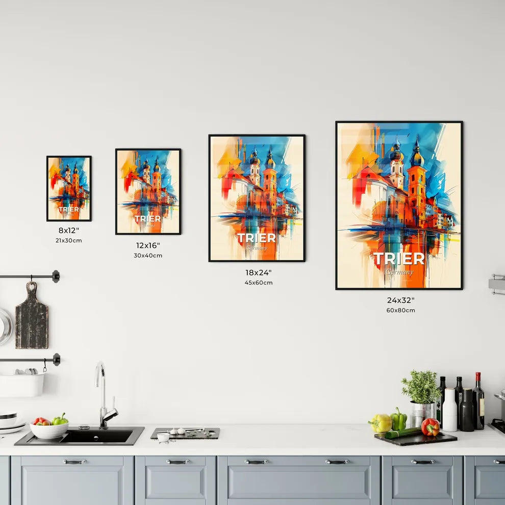 Vibrant Trier, Germany Kitchen Art