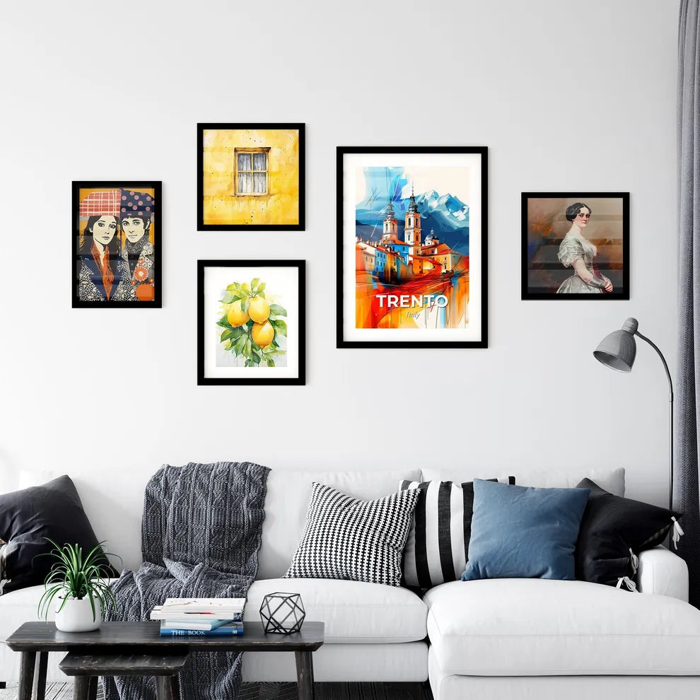 Vibrant Trento, Italy Wall Art Collection
