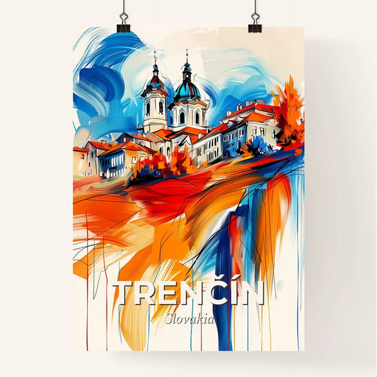 Vibrant Trenčín, Slovakia Poster