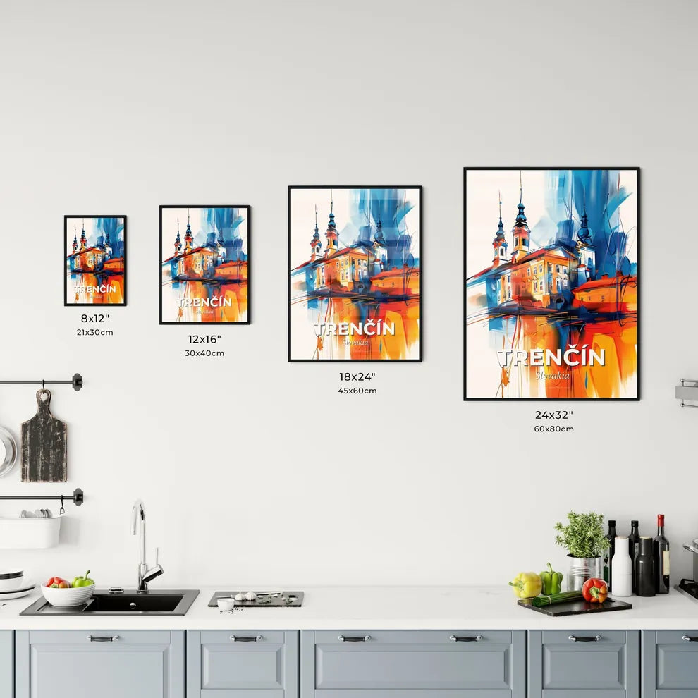Vibrant Trenčín, Slovakia Kitchen Art