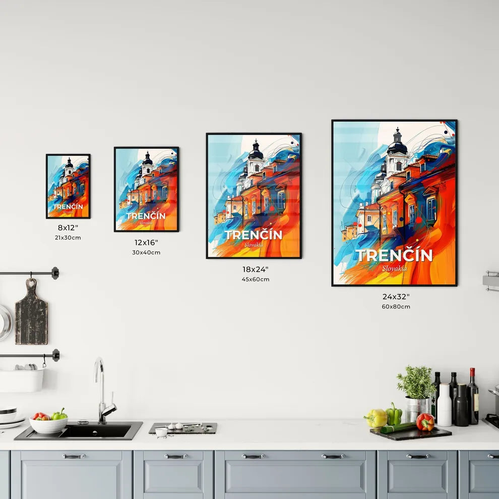 Vibrant Trenčín, Slovakia Kitchen Art