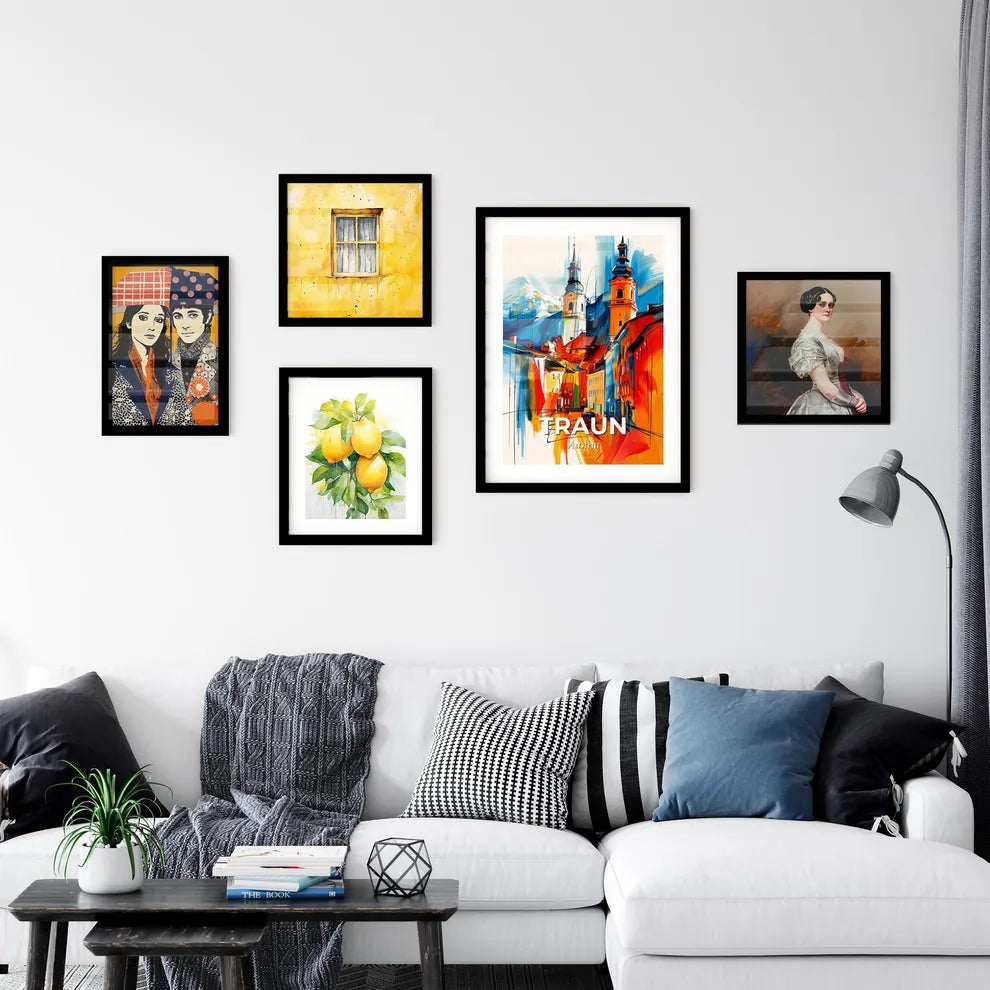 Vibrant Traun, Austria Wall Art Collection