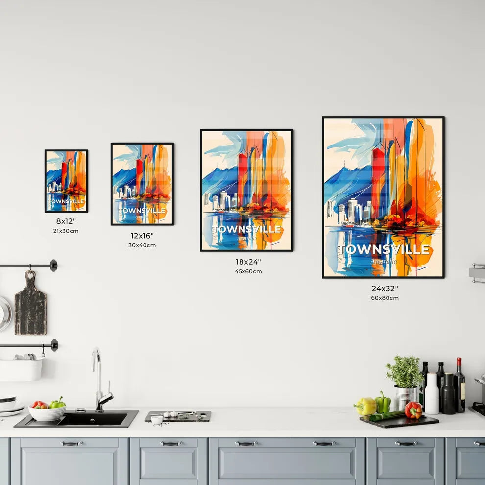 Vibrant Townsville, Australia Kitchen Art