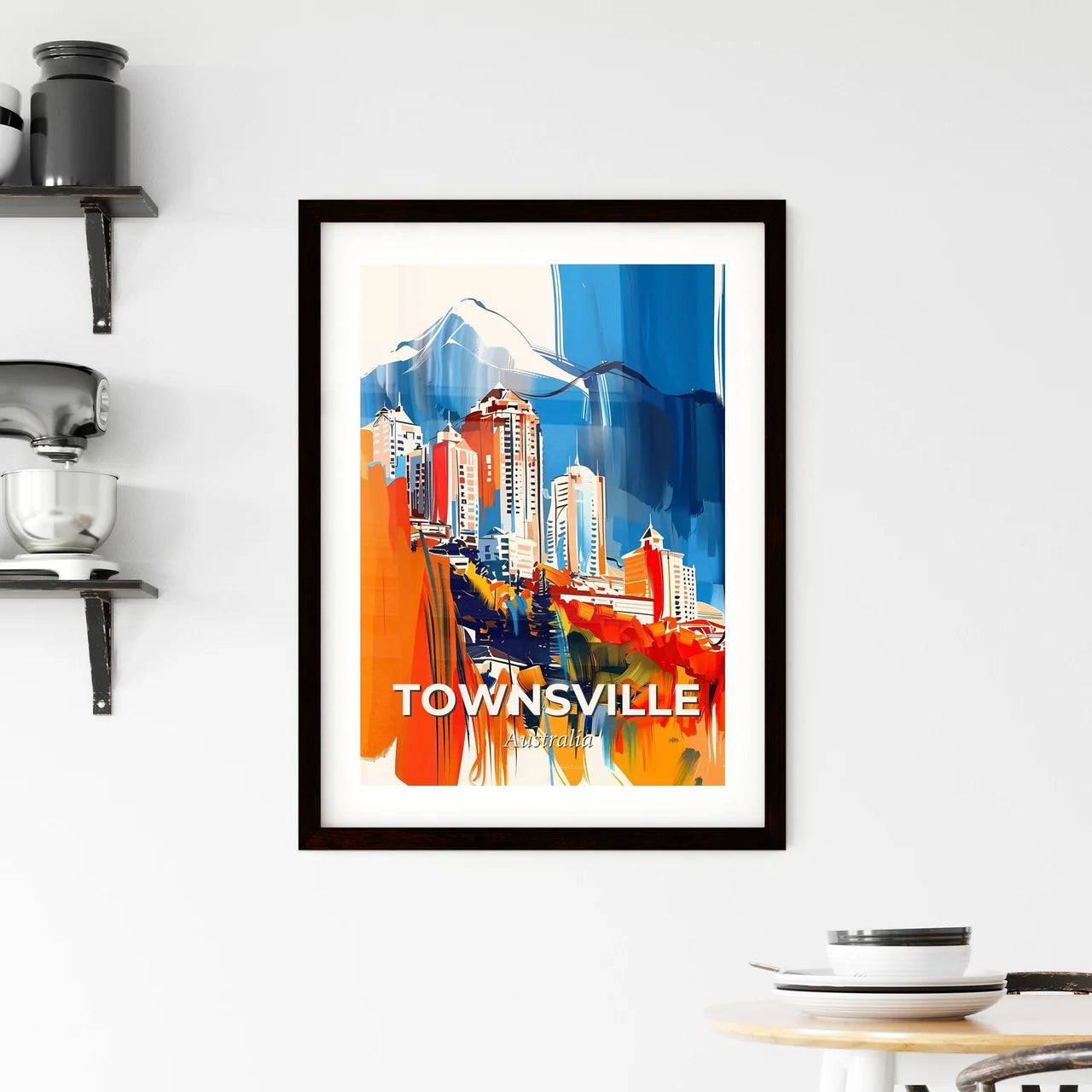 Vibrant Townsville, Australia Framed Print