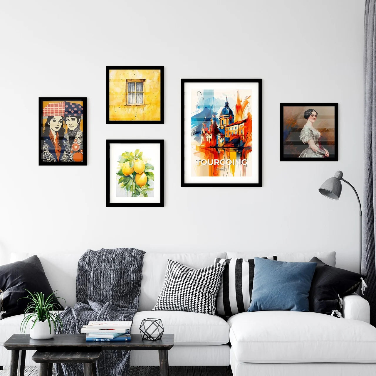 Vibrant Tourcoing, France Wall Art Collection