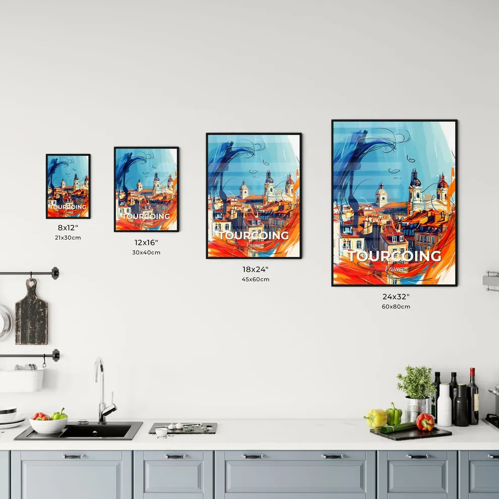 Vibrant Tourcoing, France Kitchen Art