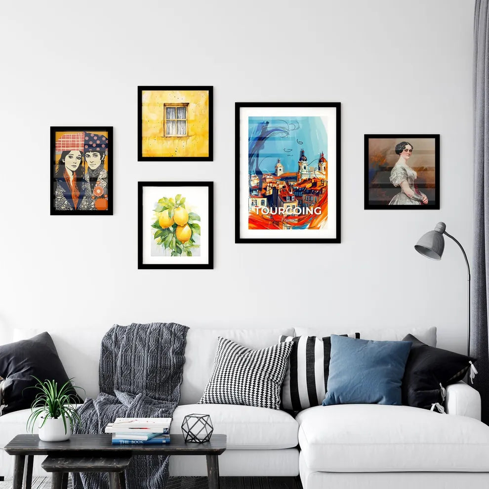 Vibrant Tourcoing, France Wall Art Collection
