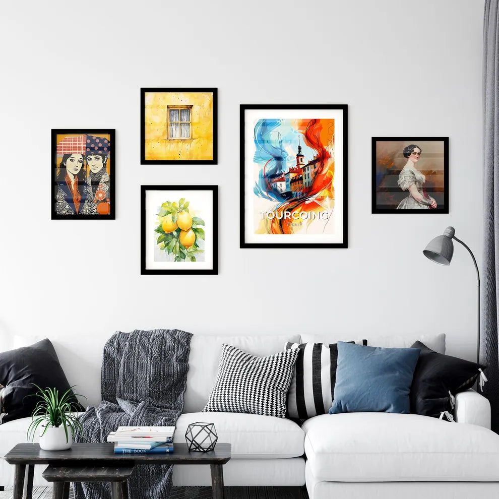 Vibrant Tourcoing, France Wall Art Collection