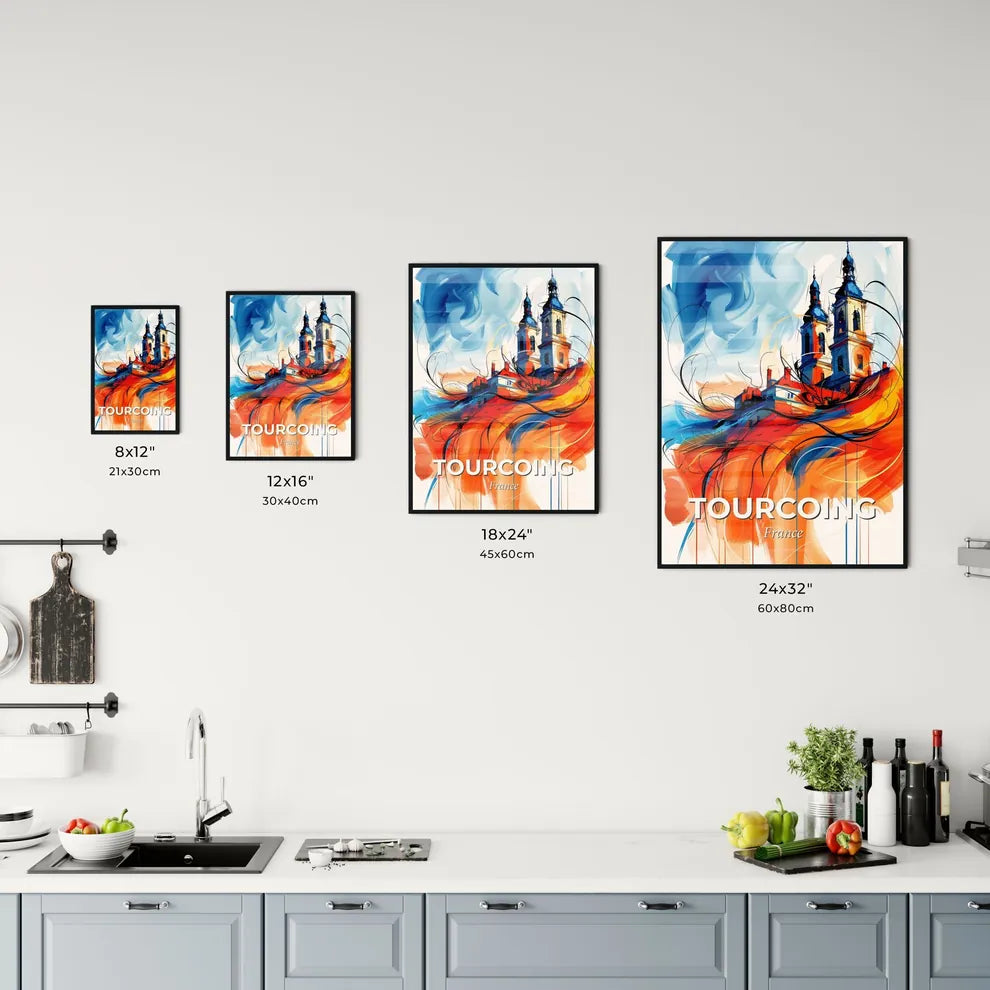 Vibrant Tourcoing, France Kitchen Art