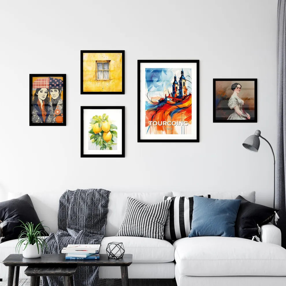 Vibrant Tourcoing, France Wall Art Collection