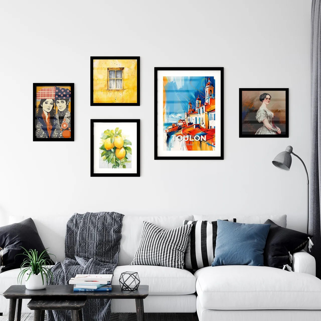 Vibrant Toulon, France Wall Art Collection
