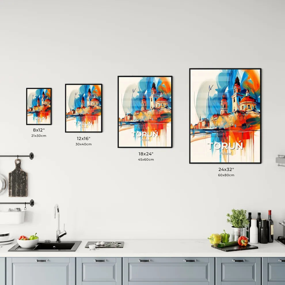 Vibrant Toruń, Poland Kitchen Art