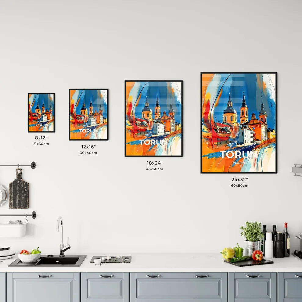 Vibrant Toruń, Poland Kitchen Art