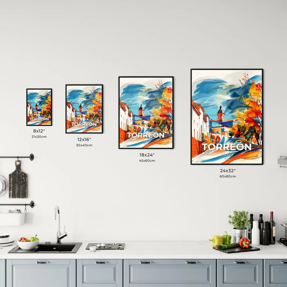 Vibrant Torreón, Mexico Kitchen Art