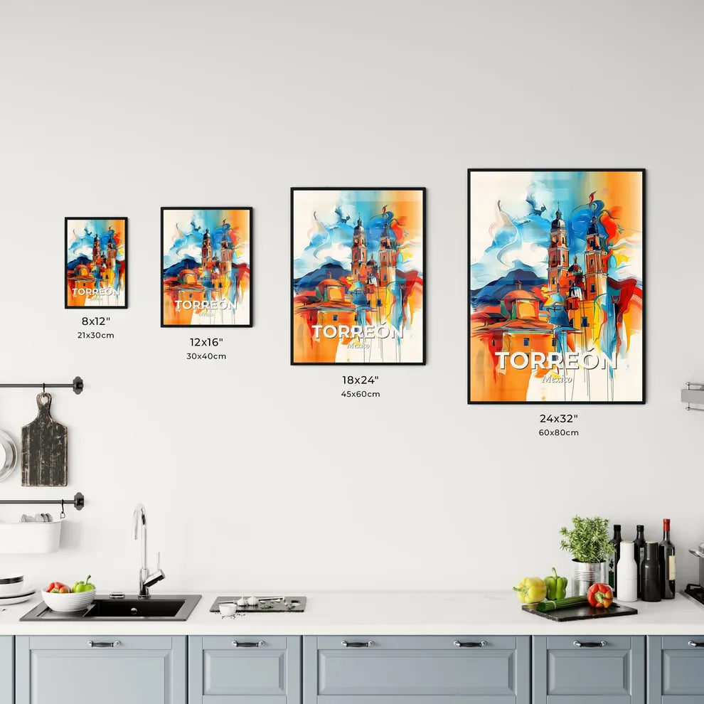 Vibrant Torreón, Mexico Kitchen Art