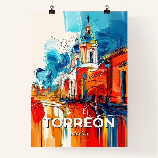 Vibrant Torreón, Mexico Poster