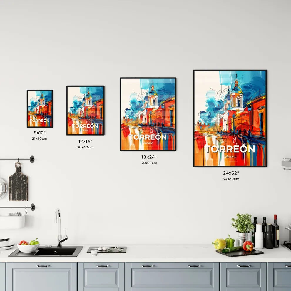 Vibrant Torreón, Mexico Kitchen Art