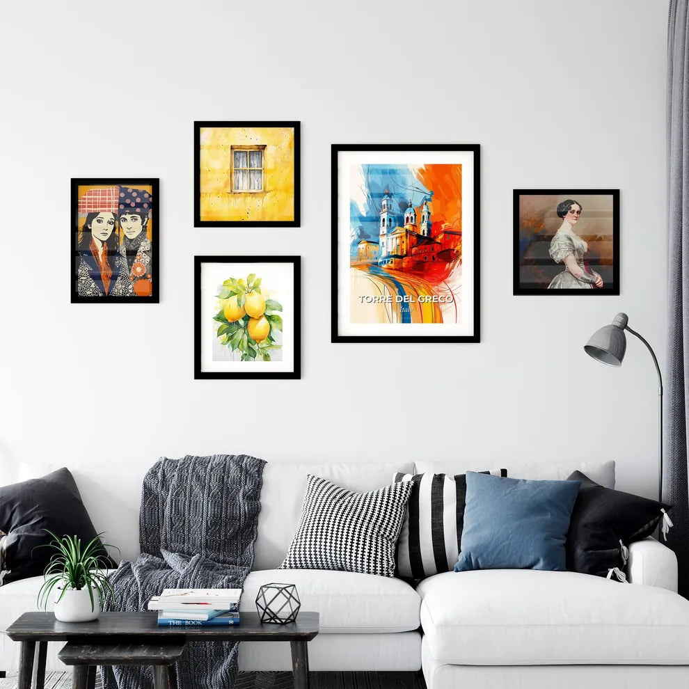 Vibrant Torre Del Greco, Italy Wall Art Collection