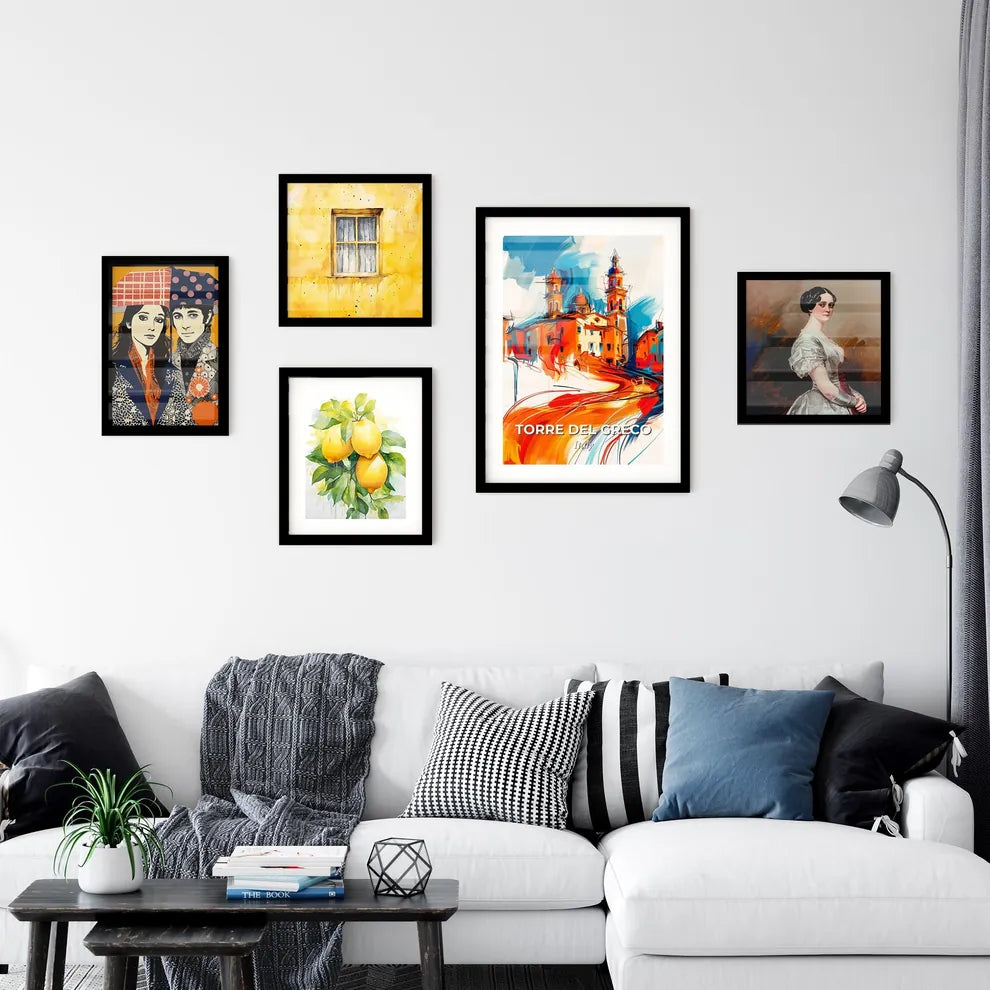 Vibrant Torre Del Greco, Italy Wall Art Collection