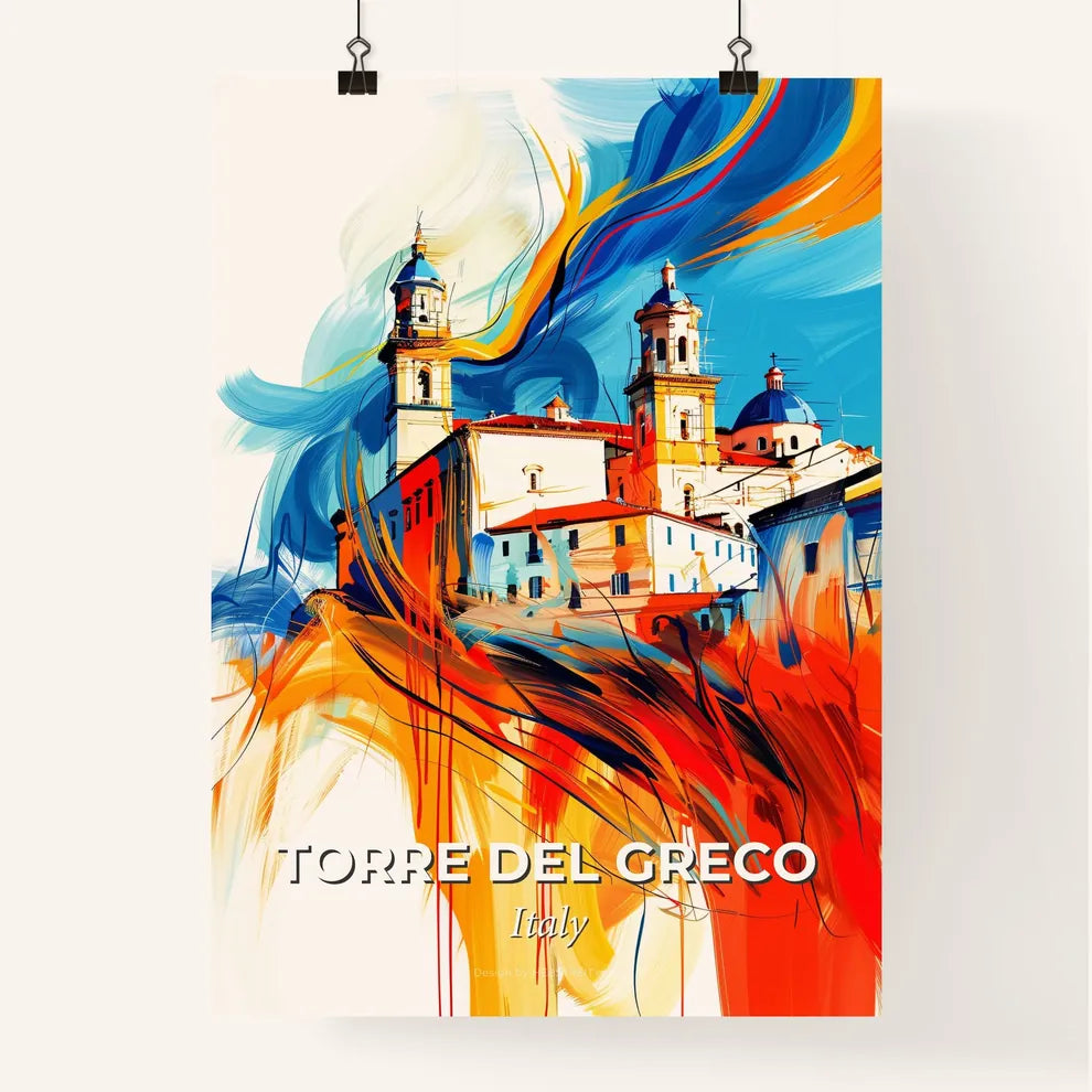 Vibrant Torre Del Greco, Italy Poster