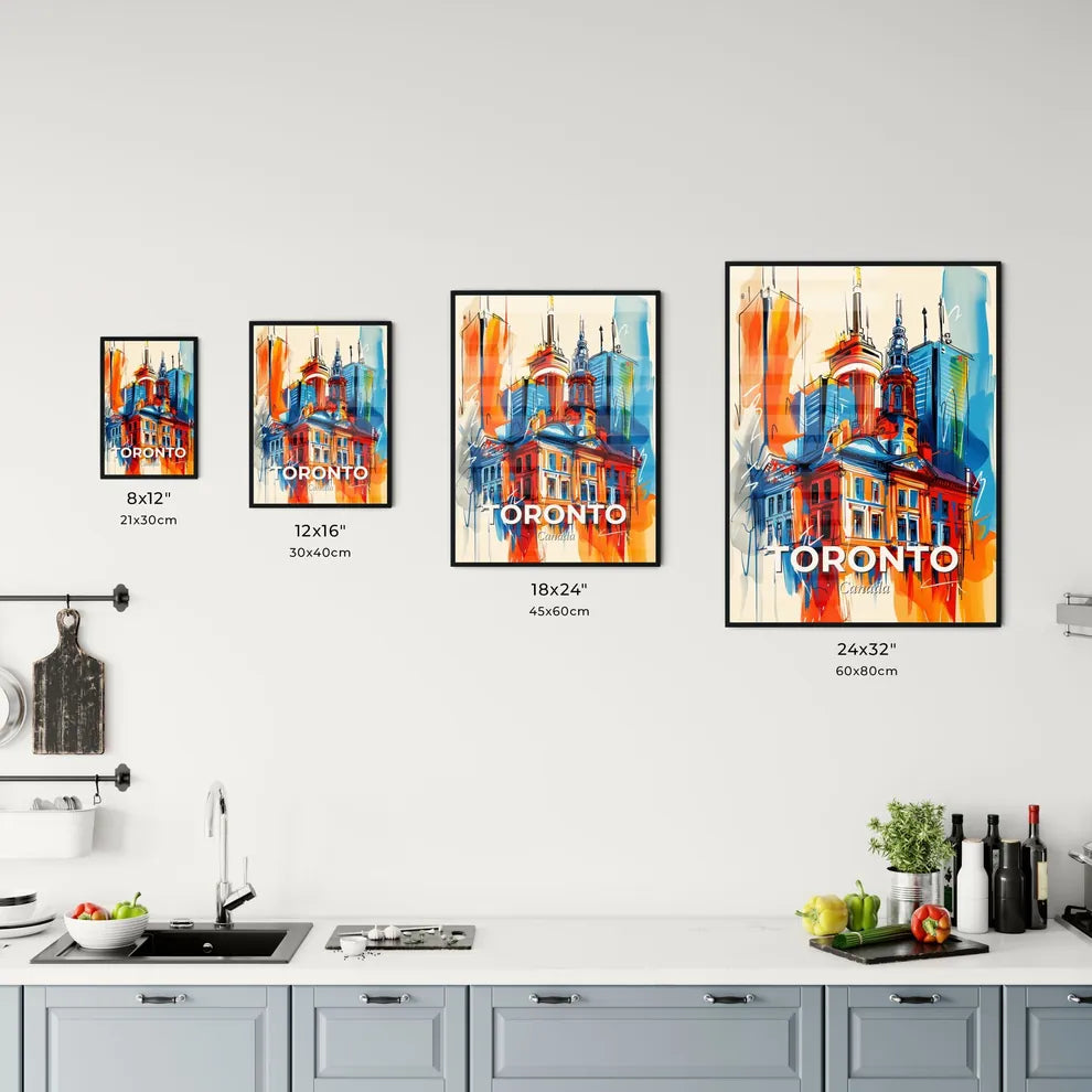 Vibrant Toronto, Canada Kitchen Art