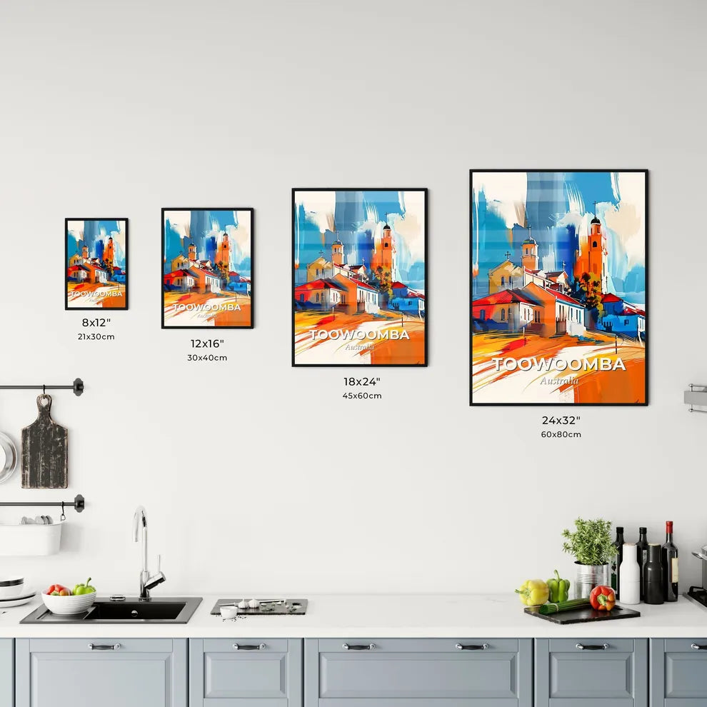Vibrant Toowoomba, Australia Kitchen Art