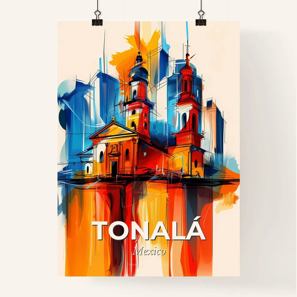 Vibrant Tonalá, Mexico Poster