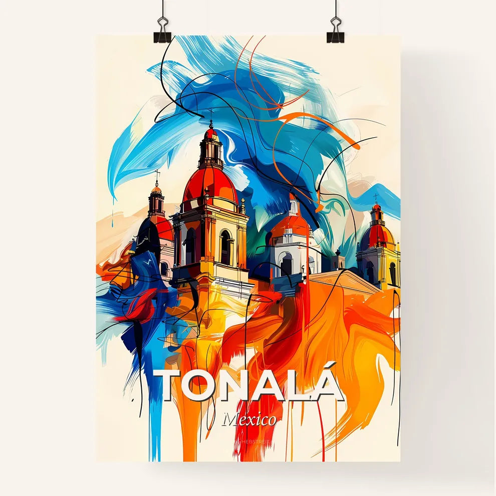 Vibrant Tonalá, Mexico Poster