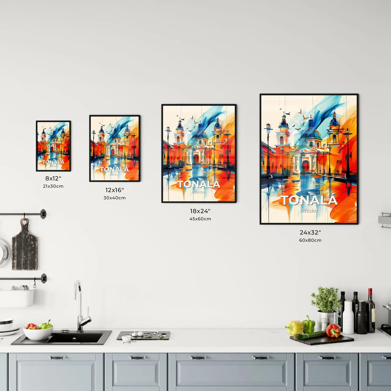 Vibrant Tonalá, Mexico Kitchen Art