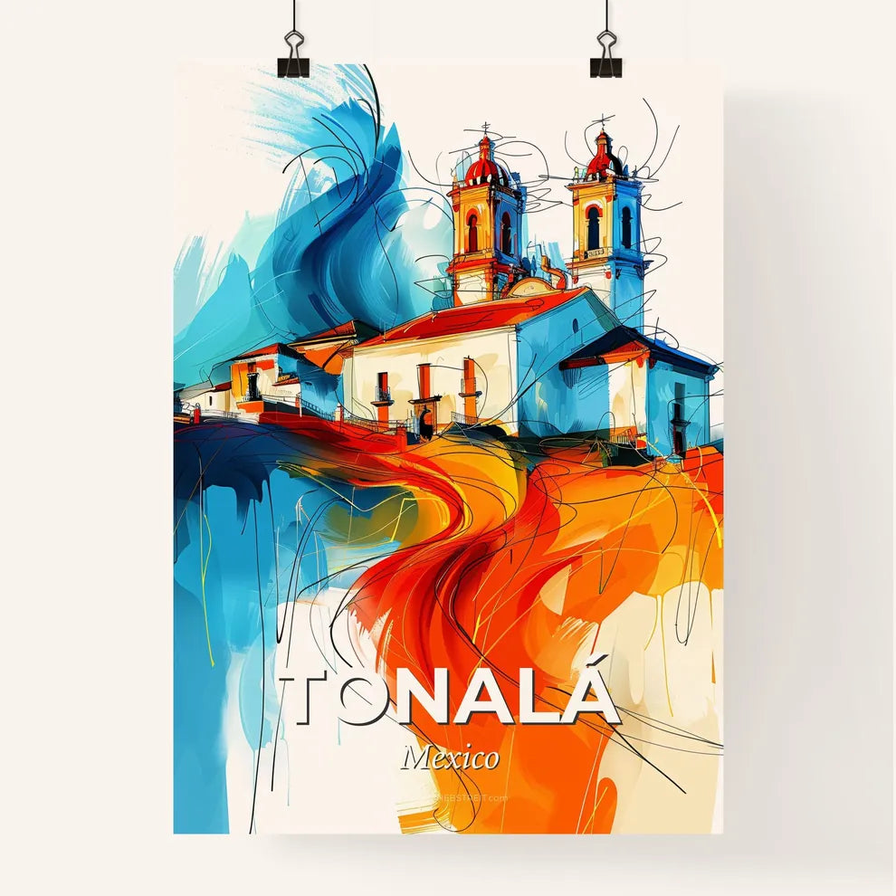 Vibrant Tonalá, Mexico Poster