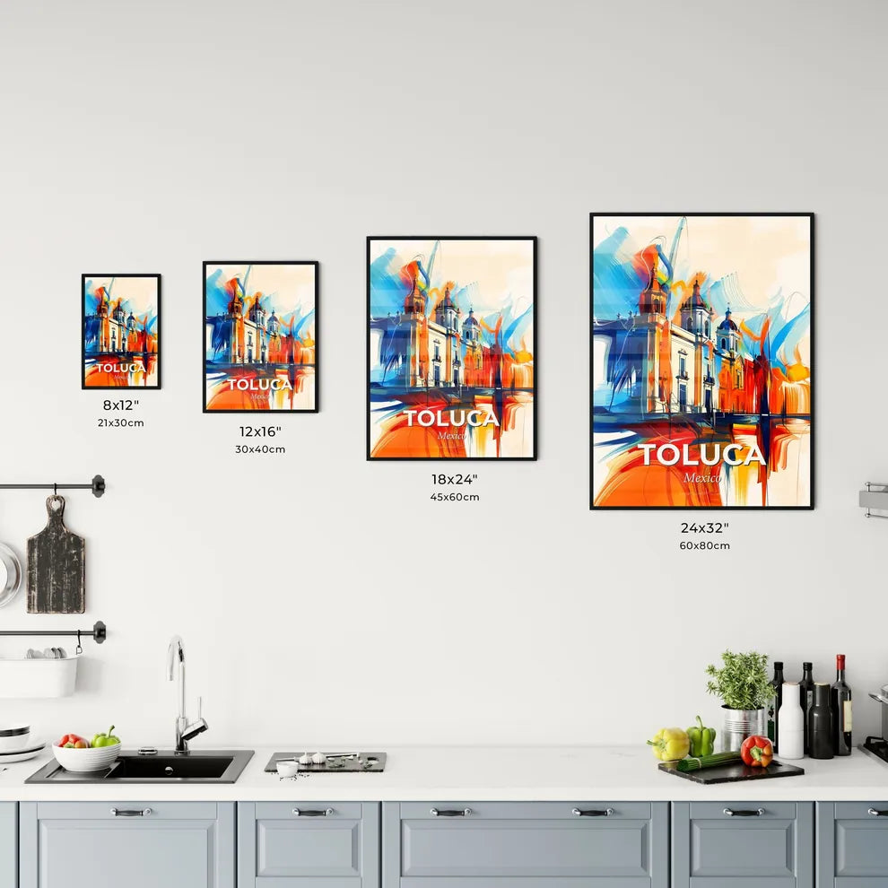 Vibrant Toluca, Mexico Kitchen Art