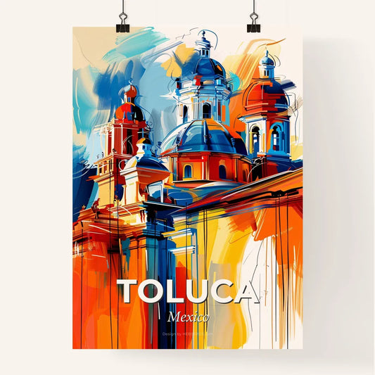 Vibrant Toluca, Mexico Poster