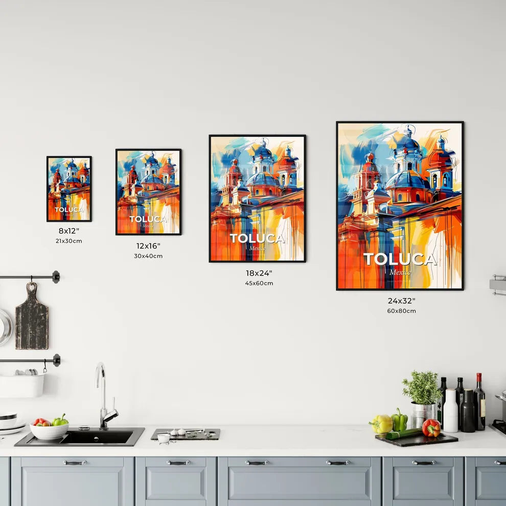 Vibrant Toluca, Mexico Kitchen Art