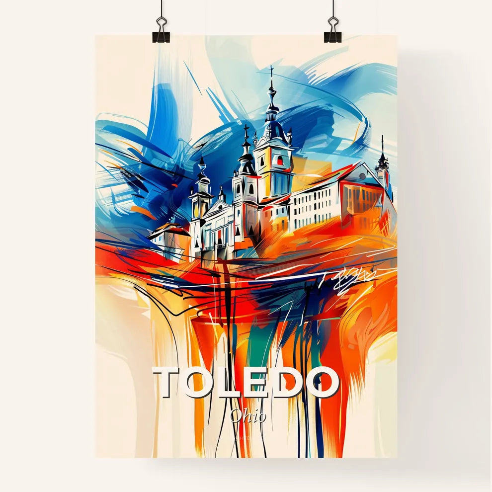Vibrant Toledo, Ohio Poster