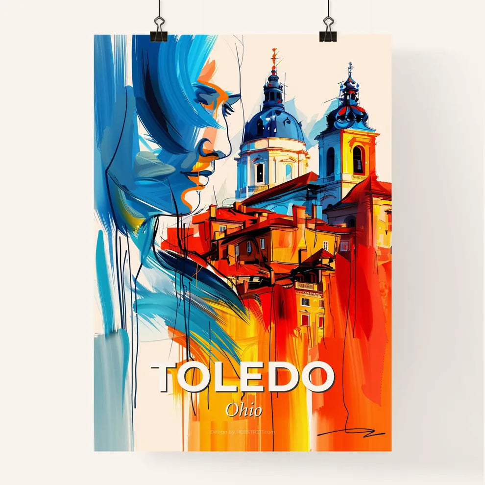 Vibrant Toledo, Ohio Poster