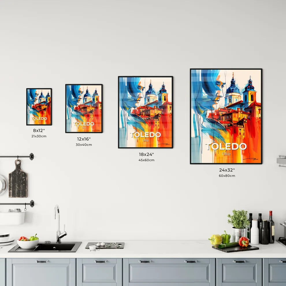 Vibrant Toledo, Ohio Kitchen Art